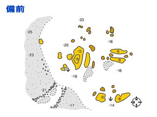 水中マップ／備前