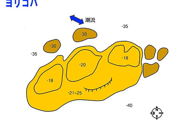 水中マップ／ヨコリバ